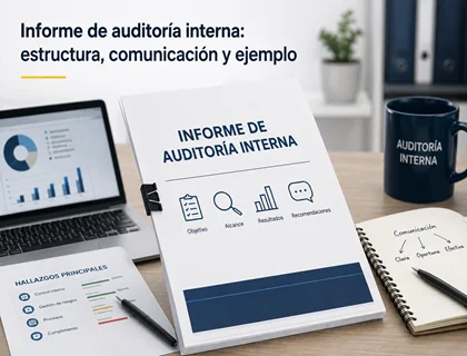 Informe de auditoría interna: estructura, comunicación y ejemplo