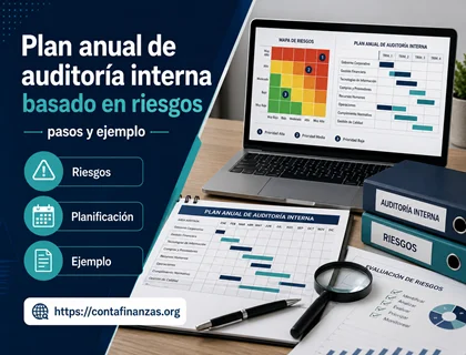 Plan anual de auditoría interna basado en riesgos: pasos y ejemplo